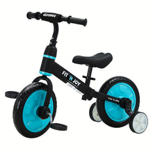 UBRAVOO Fit 'N Joy Bikes, 4-In-1 Balance Bike for Children with Pedals And Stabilizers, Trike-To-Bike Bike for Boys And Girls Aged 2 to 5 Years