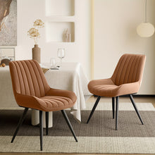 Dining Room Chairs, Set Of 4, Kitchen Chairs, Upholstered Chairs with Metal Legs, Living Room Chair with Backrest Seat Cushion, for Dining Room, Reception Chair, Office