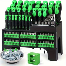 118pcs Magnetic Screwdriver Kit with Plastic Storage for Home Repairs And Projects