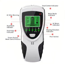Stud Finder Wall Scanner with Battery- 5 in 1 Stud Detector with Intelligent Microprocessor Chip And HD LCD Display, Stud Sensor Beam Finders for The Center And Edge of Wood AC Wire Metal Studs Joist Pipe