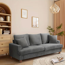 Comfy Corduroy Sofa 3 Seater Modern Couch Love Seat Settee Room Apartment