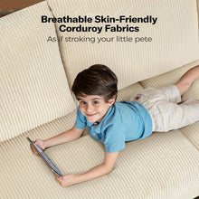 Comfy Corduroy Sofa 3 Seater Modern Couch Love Seat Settee Room Apartment
