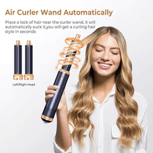 5 in 1 Hot Air Brush Detachable Hair Hot Brush Air Curler Air Curling Wrap Styler Upgrade Hot Air Brush Curling Brush Iron Hair Styling Tools for Curling Straightening