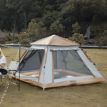 Portable Automatic Pop-Up Camping Tent – Easy Set Up with 3x2.7m Awning, Folding Canopy Tent for Hiking & Outdoor Activities