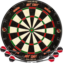 Ruthless Hotshot Dartboard - Endurance - Round Wire - Inc 2 Sets of Darts
