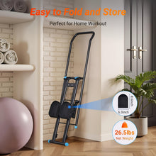 MERACH Stair Stepper Designed for Home Workouts, Featuring a New Model Vertical Climber for Comprehensive Body Training, a Space-Saving Folding Cardio Stair Climber with an Extended Step Range, And Adjustable Handlebars And Pedals, Without Battery