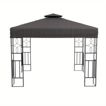 High Quality Outdoor Camping Tent Leisure Dining Shade Gazebo Party Tent with Metal Frame and Polyester Canopy Outdoor Garden Gazebo for Swimming Pool Garden Lawn Patio and Deck