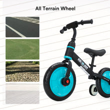 UBRAVOO Fit 'N Joy Bikes, 4-In-1 Balance Bike for Children with Pedals And Stabilizers, Trike-To-Bike Bike for Boys And Girls Aged 2 to 5 Years