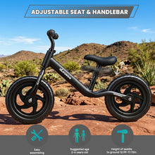 A Balance Bike with an Adjustable Seat, Designed for Infants, Is an Ideal Present for Both Boys And Girls, Available in Pink And Black