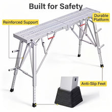 Workbench, Household Tool, Auxiliary Tool for Homework, Sturdy And Practical, with Anti-slip Design, Suitable for Areas Such As Living Room, Kitchen, And Workshop, Metal Workbench