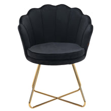 Vanity Chair With Back, Velvet Shell Accent For Living Room, Criss Cross With Golden Legs, Makeup For Bedroom Desk No Wheels, Khaki, Pink, Black, White, Grey