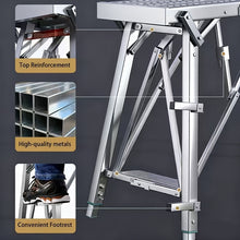 Workbench, Household Tool, Auxiliary Tool for Homework, Sturdy And Practical, with Anti-slip Design, Suitable for Areas Such As Living Room, Kitchen, And Workshop, Metal Workbench