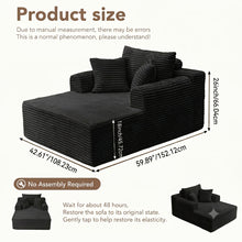 Deep Envelop Cloud Velvet Boneless Compressed Sofa, High Elastic Thick Non-Collapse Sofa for Apartment Homestay