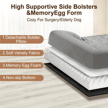 Medium Large Size Dog Bed Available In 4 Sizes, Dog Beds with Orthopedic Memory Foam, Washable Crate Bed & Anti-Slip Pet Mat for Medium Dogs, Machine Washable Comfortable Sleeping Pad