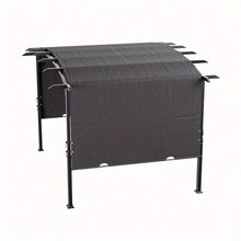 High Quality Outdoor Camping Tent Leisure Dining Shade Gazebo Party Tent with Metal Frame and Polyester Canopy Outdoor Garden Gazebo for Swimming Pool Garden Lawn Patio and Deck
