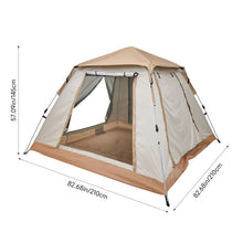 Portable Automatic Pop-Up Camping Tent – Easy Set Up with 3x2.7m Awning, Folding Canopy Tent for Hiking & Outdoor Activities
