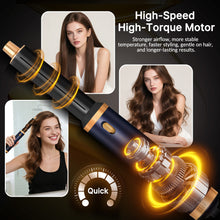 5 in 1 Hot Air Brush Detachable Hair Hot Brush Air Curler Air Curling Wrap Styler Upgrade Hot Air Brush Curling Brush Iron Hair Styling Tools for Curling Straightening