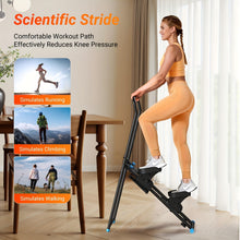 MERACH Stair Stepper Designed for Home Workouts, Featuring a New Model Vertical Climber for Comprehensive Body Training, a Space-Saving Folding Cardio Stair Climber with an Extended Step Range, And Adjustable Handlebars And Pedals, Without Battery
