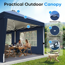 Nordivale 3m X 6m Instant Pop-Up Gazebo with 6 Sidewalls Comes with 4 Weight Bags for Added Stability, Easy to Set Up, Constructed From Durable Materials, Sunshine Protection, Perfect for Gardens, Parties And Seaside 6 Color Options