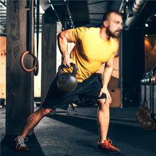 Costoffs 3pcs Kettlebell Weight Set HDPE Kettle Bell Weight Lifting Training with Storage Rack, 5/10/15lb Weights for Home Workout Gym Exercise Fitness Strength Training