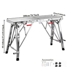 Workbench, Household Tool, Auxiliary Tool for Homework, Sturdy And Practical, with Anti-slip Design, Suitable for Areas Such As Living Room, Kitchen, And Workshop, Metal Workbench