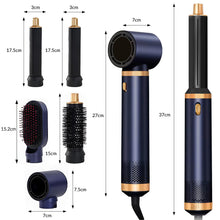 5 in 1 Hot Air Brush Detachable Hair Hot Brush Air Curler Air Curling Wrap Styler Upgrade Hot Air Brush Curling Brush Iron Hair Styling Tools for Curling Straightening