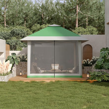 Portable Gazebo - 3.96X3.96meter Canopy Featuring Mosquito Netting & Dual Roof, Height Adjustable Pop Up Shelter, Easy Assembly, Uv-Resistant Canopy for Patio, Backyard, Garden, Events, Weddings, Outdoor Dining, And Patios