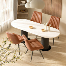 Dining Room Chairs, Set Of 4, Kitchen Chairs, Upholstered Chairs with Metal Legs, Living Room Chair with Backrest Seat Cushion, for Dining Room, Reception Chair, Office