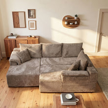 Luxury U-shaped Split Living Room Sofa, Multifunctional Modular Sofa Bed, Oversized Flannel Sofa, Comfortable Lounge Chair, Matching TV Cabinet And Living Room Furniture Set, Home Goods