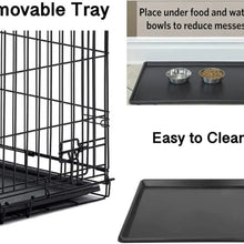 Metal Dog Cage Puppy Training Crate Pet Carrier Small Medium Large XL XXL Metal 18'' 24'' 30'' 36'' 42'' 48''