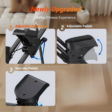 MERACH Stair Stepper Designed for Home Workouts, Featuring a New Model Vertical Climber for Comprehensive Body Training, a Space-Saving Folding Cardio Stair Climber with an Extended Step Range, And Adjustable Handlebars And Pedals, Without Battery