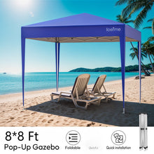 1pc, Folding 243.84 cm*243.84cm with 4 Side Walls, Party Tent, UV Protected, Height Adjustable, with Carry Bag, for Outdoor Garden Camping