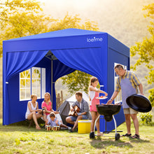 1pc, Folding 243.84 cm*243.84cm with 4 Side Walls, Party Tent, UV Protected, Height Adjustable, with Carry Bag, for Outdoor Garden Camping
