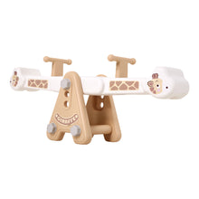 Outdoor Kids Spinning Seesaw Sit and Spin Teeter Totter Outdoor Playground Equipment Swivel Teeter Totter for Backyard