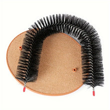 1pc Grooming Brushes And Tickle Toys That Cats Can'T Resist - Cat Arch Self Groomer: Pamper Your Cat with Massages And Grooming Brushes!