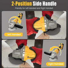 KITESDER Brushless Motor Angle Grinder Cordless. Power Tools with Battery And Rich Additions, Multi-Functional Tool. No-Load Speed: 9000/11000 R/Min. Suitable for Polishing, Sanding And Grinding. Shipped from Local Warehouse