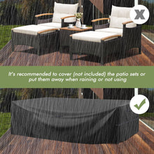 DORTALA 5pcs Outdoor Wicker Patio Furniture Sectional Conversation Set with Cushioned Zipped Pillows & 2 Ottomans - All-Weather PE Rattan Sofa, Poolside Garden Seating Suitable for Porch, Balcony - (Assembly Required)