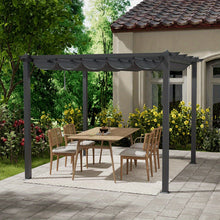 High Quality Outdoor Camping Tent Leisure Dining Shade Gazebo Party Tent with Metal Frame and Polyester Canopy Outdoor Garden Gazebo for Swimming Pool Garden Lawn Patio and Deck