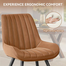 Dining Room Chairs, Set Of 4, Kitchen Chairs, Upholstered Chairs with Metal Legs, Living Room Chair with Backrest Seat Cushion, for Dining Room, Reception Chair, Office