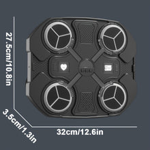 Smart Music Boxing Reaction Target – Interactive Wall-Mounted Punching Pad with Dynamic LED Lights, 3-Speed & 3-Sound Modes, Bluetooth Music Sync, USB Rechargeable, High-Elastic Sponge Pads & HD Stereo Speaker – Perfect for Teenagers & Adults To Boost Ref