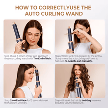 5 in 1 Hot Air Brush Detachable Hair Hot Brush Air Curler Air Curling Wrap Styler Upgrade Hot Air Brush Curling Brush Iron Hair Styling Tools for Curling Straightening