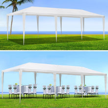3x6m Party Tent, Outdoor Wedding Canopy Gazebo with Steel Frame | Spacious 200sqft shelter for 20-30 guests, durable steel frame with waterproof PE canopy, easy setup