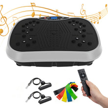 Vibrating Plate Exercise Machine with 149.69KG Max Weight Load, 10 Preset Workout Modes And 200 Adjustable Speeds, Includes Resistance Bands & Yoga Straps for Full Body Burning, Home Body Shaping Fitness Equipment