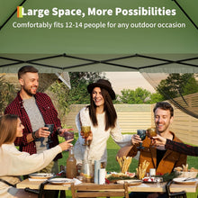 Portable Gazebo - 3.96X3.96meter Canopy Featuring Mosquito Netting & Dual Roof, Height Adjustable Pop Up Shelter, Easy Assembly, Uv-Resistant Canopy for Patio, Backyard, Garden, Events, Weddings, Outdoor Dining, And Patios