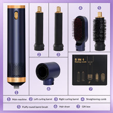 5 in 1 Hot Air Brush Detachable Hair Hot Brush Air Curler Air Curling Wrap Styler Upgrade Hot Air Brush Curling Brush Iron Hair Styling Tools for Curling Straightening