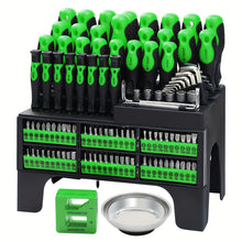 118pcs Magnetic Screwdriver Kit with Plastic Storage for Home Repairs And Projects