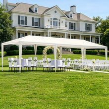3x6m Party Tent, Outdoor Wedding Canopy Gazebo with Steel Frame | Spacious 200sqft shelter for 20-30 guests, durable steel frame with waterproof PE canopy, easy setup