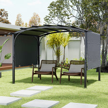 High Quality Outdoor Camping Tent Leisure Dining Shade Gazebo Party Tent with Metal Frame and Polyester Canopy Outdoor Garden Gazebo for Swimming Pool Garden Lawn Patio and Deck