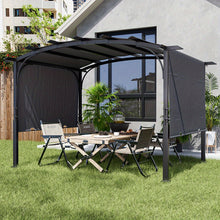 High Quality Outdoor Camping Tent Leisure Dining Shade Gazebo Party Tent with Metal Frame and Polyester Canopy Outdoor Garden Gazebo for Swimming Pool Garden Lawn Patio and Deck