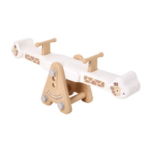 Outdoor Kids Spinning Seesaw Sit and Spin Teeter Totter Outdoor Playground Equipment Swivel Teeter Totter for Backyard